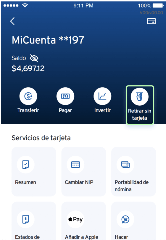 Ingresa desde tu app