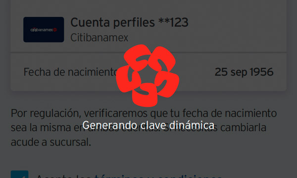 Verifica tu información y confirma el trámite con tu NetKey